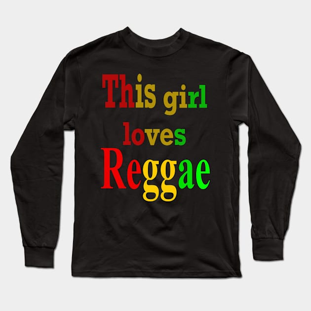 The top 10 best gift ideas for women and girls who are Reggae music fans. Reggae lover Long Sleeve T-Shirt by Artonmytee